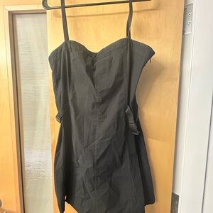 Zara Strapless Black Dress